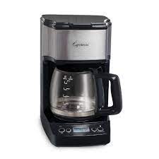 5 cup programmable coffee maker. Capresso 5 Cup Compact Programmable Coffee Maker Mini Drip Stainless Steel 426 05 Target