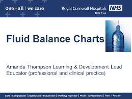 fluid balance charts amanda thompson learning development