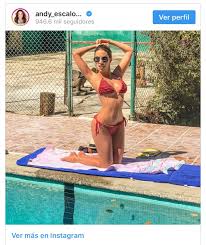 She acts alongside angelica vale in the series y mañana será otro día. Andrea Escalona Enciende Instagram Y Opaca A Galilea Con Este Bikini