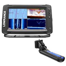 Lowrance Elite 9 Ti Chartplotter Fishfinder W Totalscan Transom Mount Transducer Insight Pro By C Map Chart