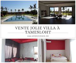 Annoncesmaroc Ma Vente Jolie Villa Contemporaine A Tamesloht Villa De Standing Mise En Vente D Une Superf Maroc Vendre Voiture Occasion Villa Contemporaine