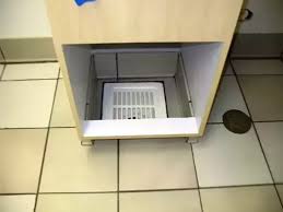 a floor drain and a floor sink