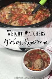 Just put all ingredients together into the pot in the morning, set it to cook and you'll find a. Weight Watchers Turkey Minestrone Slow Cooker Recipe