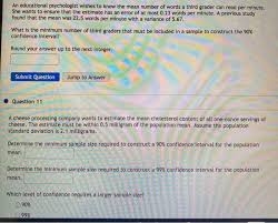Things your child should know before entering third grade. An Educational Psychologist Wishes To Know The Mean Chegg Com