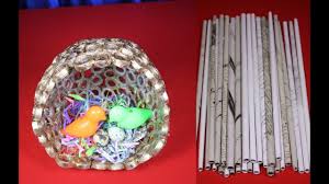What can i put out for bird nesting material? How To Make Nest Easily With Paper Bird House Craft Ideas New Craft Idea 2019 New Diy Idea 2019 Youtube