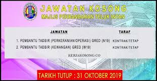 Perempuan yang berusia 20 tahun ke atas. Jawatan Kosong Majlis Perbandaran Teluk Intan