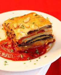 Vegetable Moussaka With Pine Nut Cream A Sublime Vegan Version Of The Traditional Greek Casserole Vegan Moussaka Moussaka Food