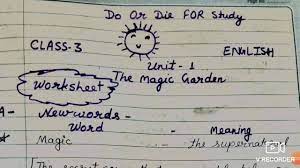 To prepare better for cbse class iii ribblu.com brings to you all the previous years papers & worksheets of english for cbse class iii. The Magic Garden Class 3rd English Question And Answer With Worksheet Youtube