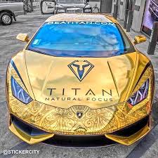 Gold Wrapped Lamborghini Huracan Supercar Super Cars Lamborghini Huracan Sports Cars Luxury