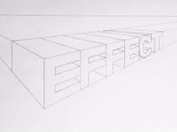 Sketch a letter from the alphabet (your choice) using 2 point perspective sketching. Perspective Drawing Letters