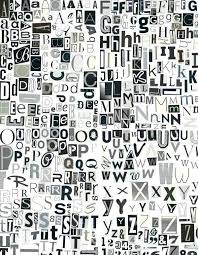 Black And White Magazine Printable Digital Alphabet Black White Grey Series A To Z 1 10 Cutout Letters Black White Grey Letters Digital Alphabet Lettering Alphabet Alphabet