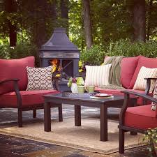 Sit Back And Relax In This Allen Roth Patio Set Lowes Patio Inspiration T In 2020 Lowes Patio Furniture Sunbrella Patio Furniture Patio Furniture Sets