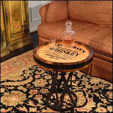 It's always preferable to have an original piece of furniture that something everyone has. Whiskey Design Personalized Quarter Barrel Coffee Table