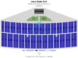 Iowa State Fair Tickets And Iowa State Fair Seating Chart