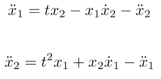 How To Implement Tightly Coupled Nonlinear Odes Using Ode45 In Matlab