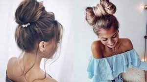 Bun hairstyles are always in the top of the hairstyles ideas. Top Knot Bun With Real Hair Novocom Top