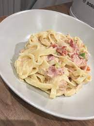 Creamy Carbonara Pasta Recipe World Recipes Food Recipes Slimming World Pasta