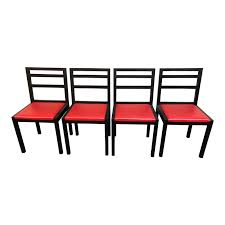 These dining chairs set of 4 are available in distinct shapes and come as individual products and sets too. Modern Black And Red Dining Chairs Set Of 4 Design Plus Gallery