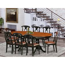 Kidkraft rectangle table & 2 chair set. Black Cherry Rubberwood Dining Table Set With 1 Table And 8 Chairs Finish Option On Sale Overstock 11967715