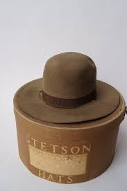 Early Stetson Hat Original Box Jul 20 2013 Guernsey S In Pa Stetson Hat Stetson Cowboy Hats