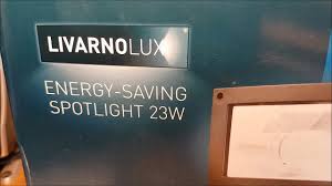 Review Of Lidl Livarno Lux 23w Energy Saving Outdoor Spotlight