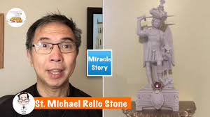 St. Michael Relic Stone Miracle