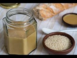 Tahini Creme De Sesame 175 G De Graines De Sesame Blanc 5 A 7 Cl D Huile D Olive Un Peu De Sel Creme De Sesame Gourmet Tahini