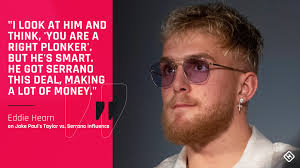 Exclusive: Eddie Hearn says Jake Paul makes Taylor vs. Serrano 'so much  bigger' than Stevenson vs. Valdez