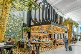 United S Terminals At Houston S Largest Airport Just Got A 180 Million Upgrade Here Are 4 Dazzling Restaurants Travelers Can Now Check Out In 2020 Houston Airport Airport Restaurants Airport