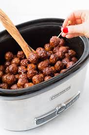 See more ideas about bourbon meatballs, recipes, appetizer recipes. Crockpot Meatballs With Cherry Bourbon Sauce Rachel Cooks