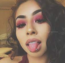 The piercing itself is a curved barbell that is placed horizontally with the tip at the end on each side of your tongue, which makes it essentially an oral piercing, leading to all sorts of potential complications. Pin By Danica Lynderupova On Piercingss Eye Piercing Snake Eyes Piercing Snake Eyes Tongue Piercing
