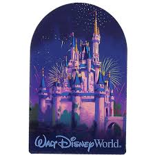 The cinderella bedroom in the castle suite appears ready to receive royalty. Disney Car Magnet D Tech Walt Disney World Cinderella Castle