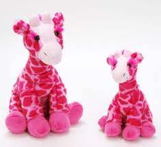The Color Pink Perfect Giraffe Plush Giraffe Stuffed Animal Pink Giraffe