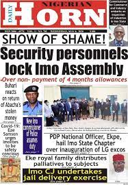 H.e rochas okorocha speaks to the press about the first flyover in imo state, owerri. Otown News Some Newspapers In Imo State Today What Did Facebook