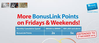 5x complimentary access to plaza premium lounge. Ambank Credit Card 5x Bonuslink Points On Fridays Weekends