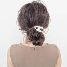 all3分以内 忙しい朝でも可愛くなれる 最速お団子アレンジ セミロング まとめ髪 コーム ヘアアレンジ ボブ ヘアアレンジ 簡単
