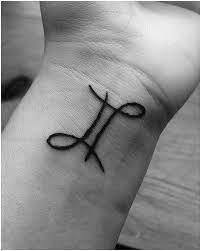 Gemini Tattoos For Men Gemini Tattoo Designs Gemini Tattoo Tattoo Lettering
