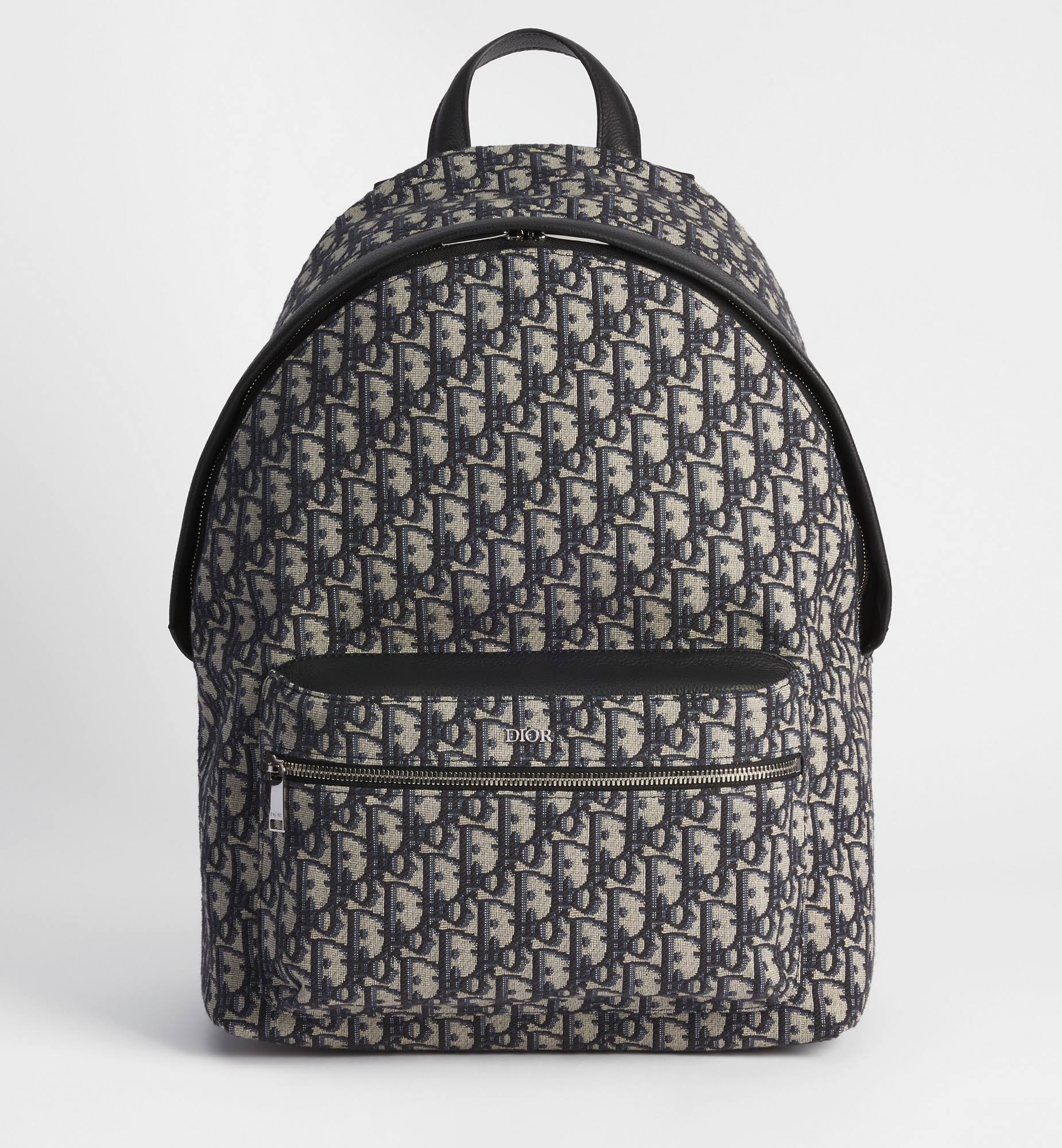 Dior Rider Backpack Beige And Black Dior Oblique Jacquard