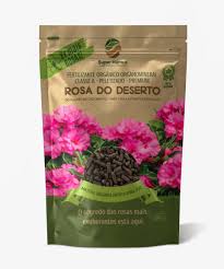 FERTILIZANTE ORGANICO - PELETIZADO - ROSA DO DESERTO 700g