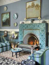 Read how to beautifully bring moroccan style into your home. Giving Your Fireplace An Ultimate Facelift With Mosaic Art In 2020 Moroccan Decor Living Room Moroccan Home Decor Moroccan Interiors