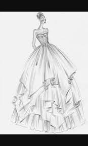 Se puede usar esta instrucción para crear cualquier paisaje, porque los árboles crecen en cualquier lugar. 21 Ideas De Dibujos De Vestidos De Novia Vestidos De Novia Vestidos Dibujo Bocetos De Vestidos De Novia