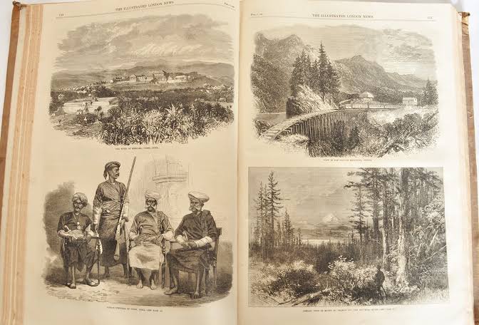 Old Newspapers 1866, The Illustrated London News - Past-India