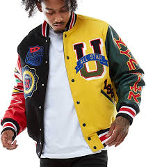 Smoke Rise Fashion Wool Varsity Jacket Jj9795 Black At Amazon Men S Clothing Store In 2020 Varsity Jacket Outfit Varsity Jacket Varsity Jacket Men