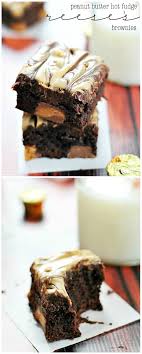 Peanut Butter Hot Fudge Reese S Brownies Recipe How Sweet Eats Eat Dessert Sweets Treats