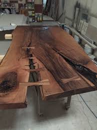 Pin By Yahya Kemal Dursun On Walnut Table Raw Wood Furniture Resin Furniture Wood Table