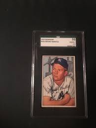 We explore the best of the best. 1952 Bowman Mickey Mantle Sgc 55 4 5 Looks Better See Pics Mickey Mantle Mantle Mickey