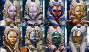 Diffrent Togruta Faces Star Wars Art Star Wars Artwork Star Wars Species