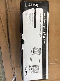 Cooper Lighting All Pro Exit Emergency Light 120 277 V Cat No Ap2sq For Sale Online Ebay