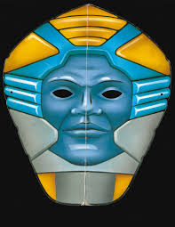 Hordak latex mask from 80's She-Ra cartoon