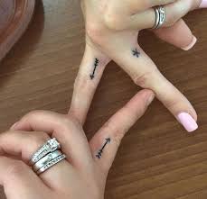 Heart symbol sister tattoo small. 130 Inspiring Sister Tattoos That You Will Love